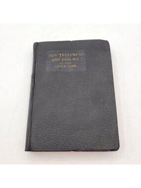 The New Testament and Book of Psalms Large Print Red Letter Vintage Word Pub.